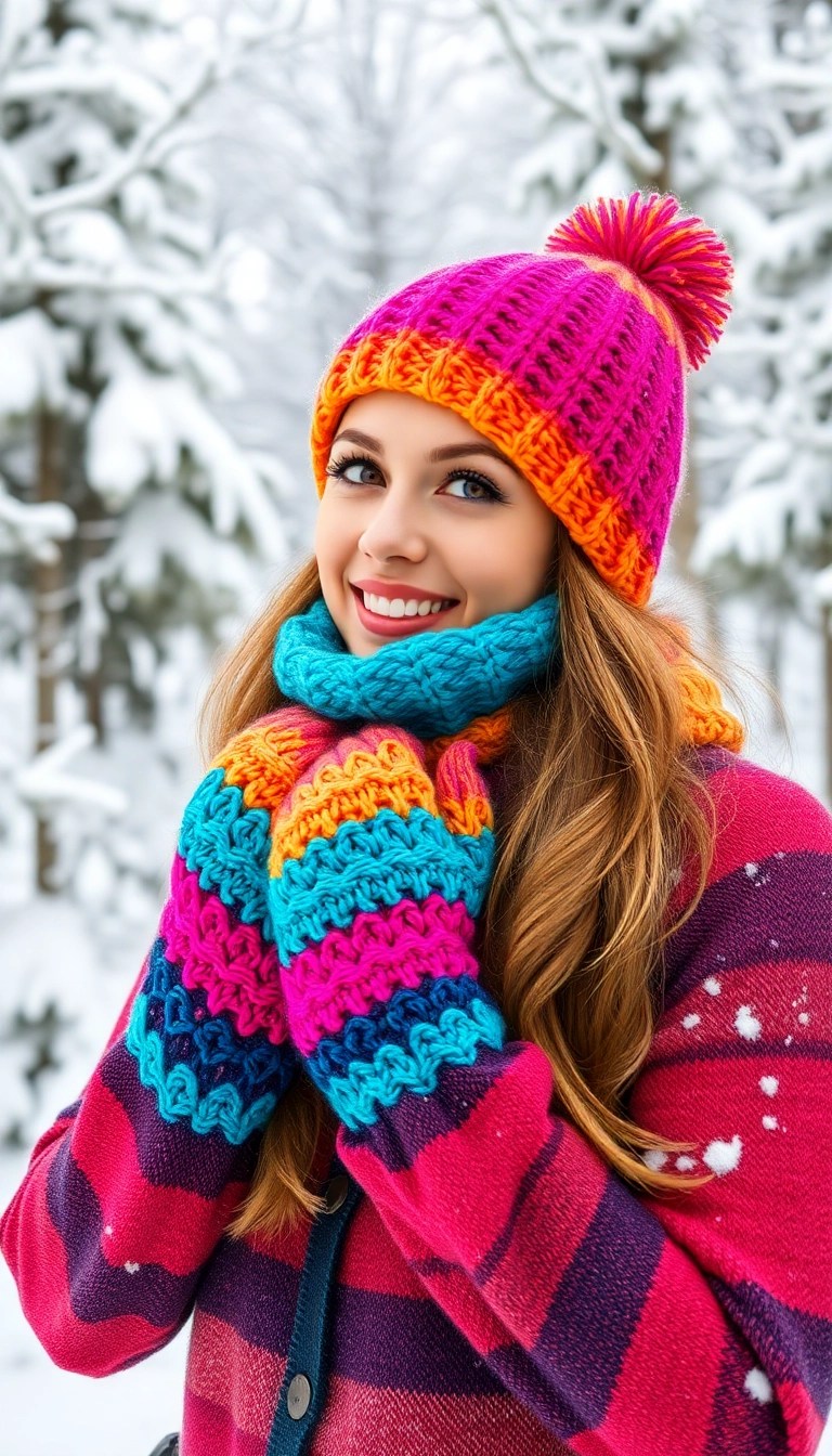 12 Cozy Winter Layering Tricks to Stay Warm and Stylish (Don’t Miss #5!) - 9. Accessorize with Beanies and Gloves
