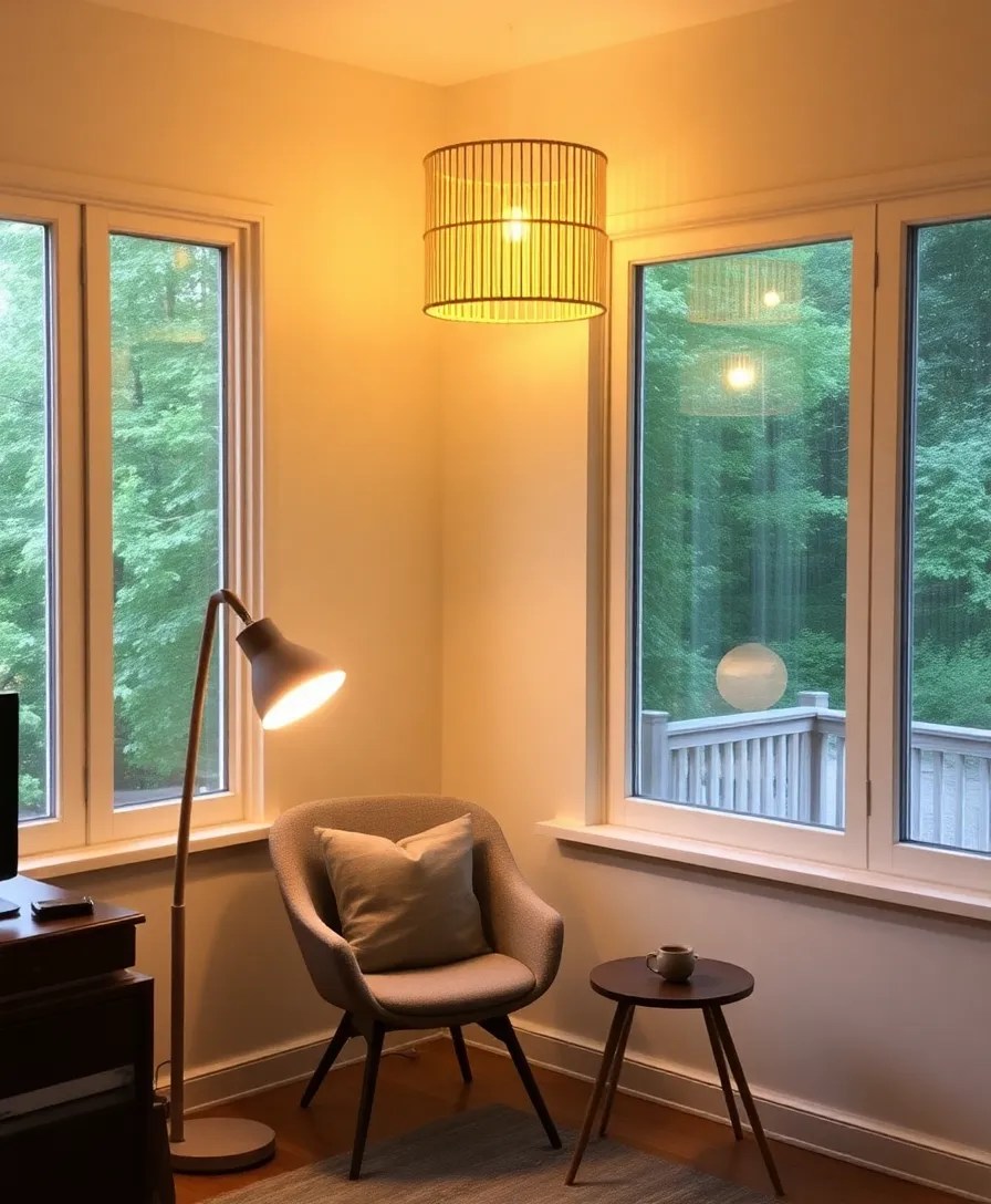 15 Green Workspace Ideas That Boost Productivity (And Look Amazing Too!) - 3. Eco-Friendly Lighting