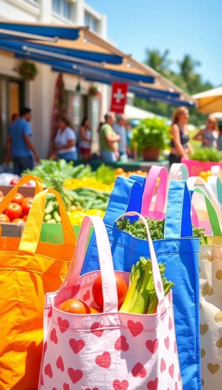 18 Easy Zero Waste Tips That'll Change Your Life (and the Planet!) Forever! - 1. Swap Single-Use Plastic for Reusable Bags