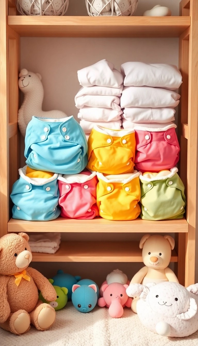 18 Easy Zero Waste Tips That'll Change Your Life (and the Planet!) Forever! - 16. Use Cloth Diapers for Babies