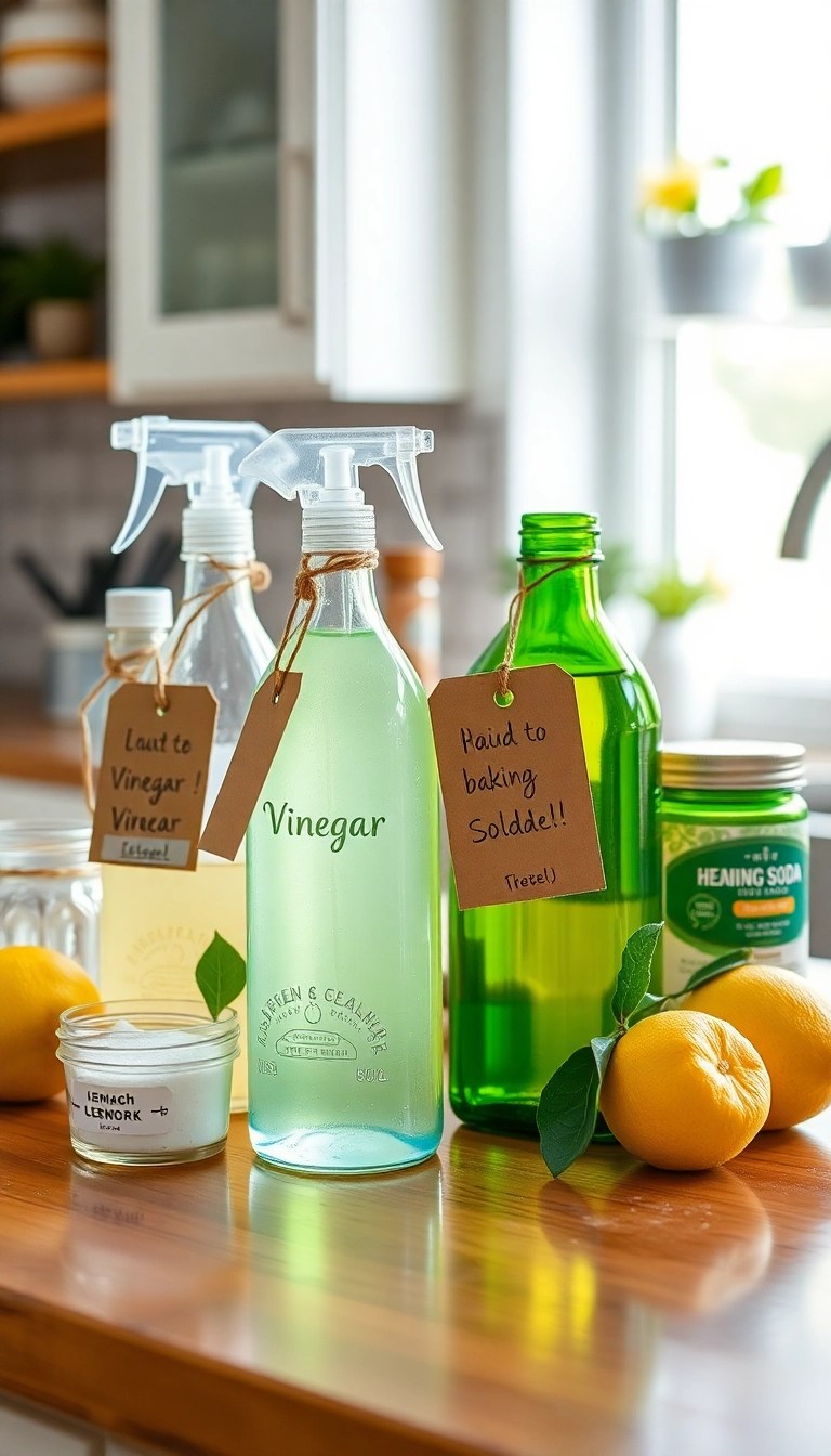 18 Easy Zero Waste Tips That'll Change Your Life (and the Planet!) Forever! - 4. Make Your Own Cleaning Products