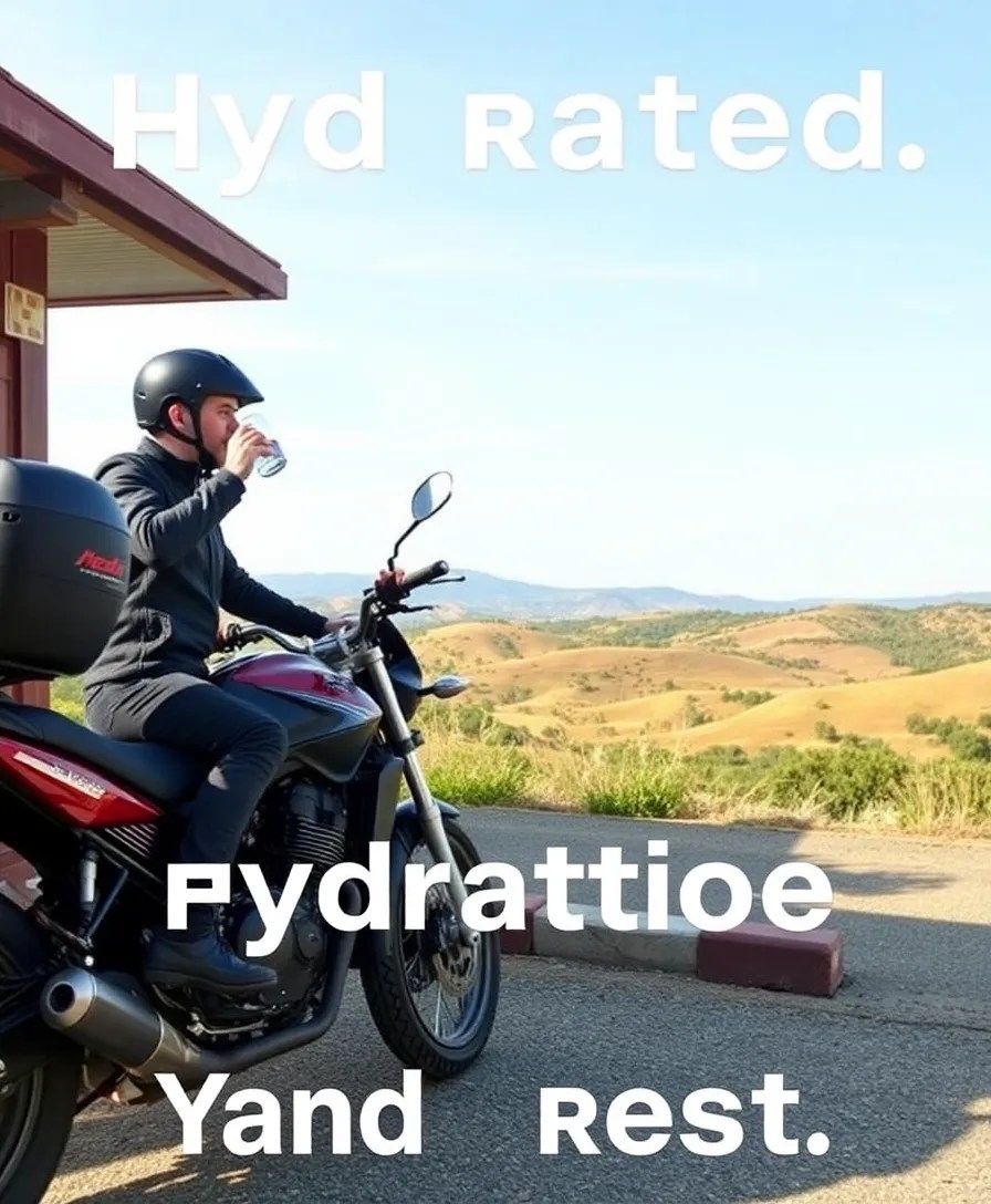 19 Brilliant Accident Prevention Tips That Every Motorcyclist Needs to Know (Don’t Miss #6!) - 13. Stay Hydrated and Rested