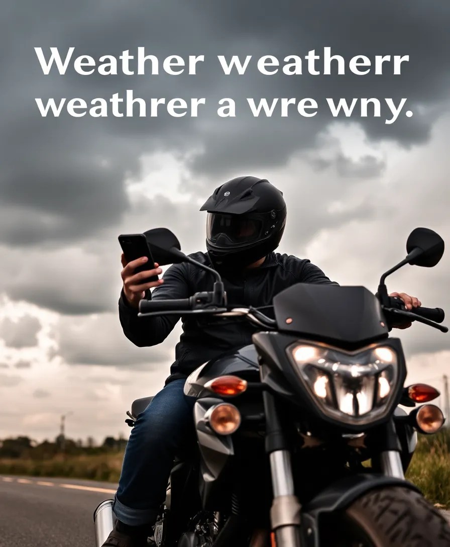 19 Brilliant Accident Prevention Tips That Every Motorcyclist Needs to Know (Don’t Miss #6!) - 14. Be Mindful of Weather Conditions