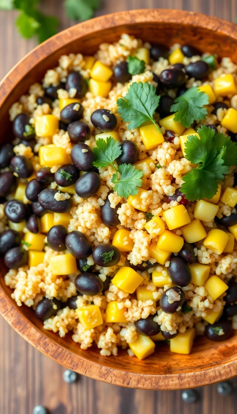 25 Quick Weeknight Recipes That Will Change Your Dinner Game Forever! - 11. Quinoa and Black Bean Salad