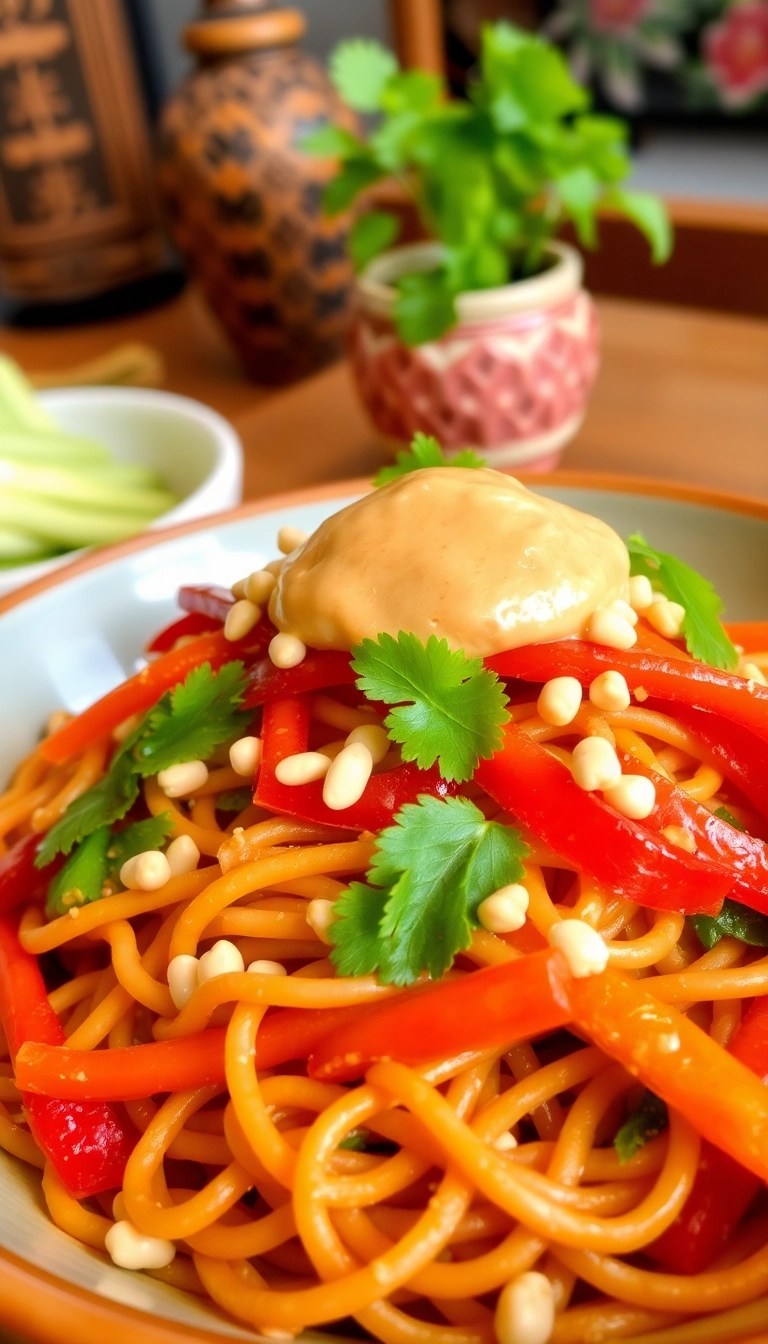 25 Quick Weeknight Recipes That Will Change Your Dinner Game Forever! - 7. Thai Peanut Noodles