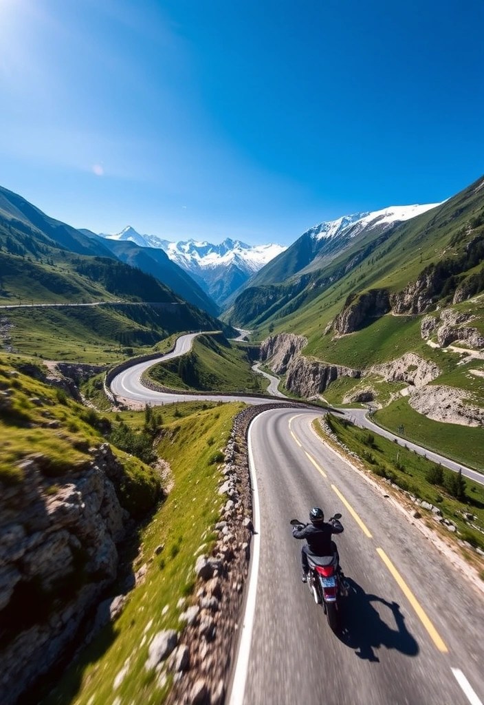 10 Unforgettable Motorcycle Adventures That Will Ignite Your Wanderlust! - 5. Transfagarasan Highway, Romania