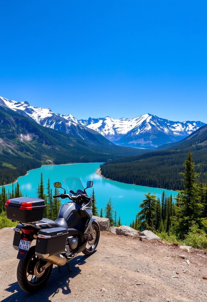 10 Unforgettable Motorcycle Adventures That Will Ignite Your Wanderlust! - 7. The Canadian Rockies, Canada