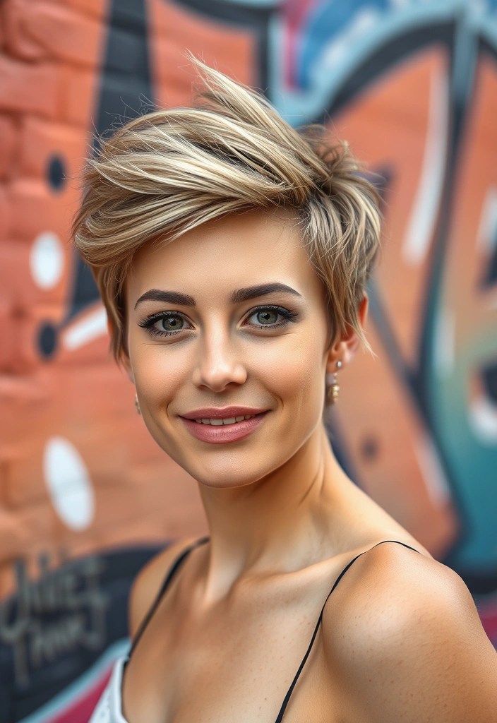 12 Stunning Date Night Hairstyles You Can Do in Under 10 Minutes and He'll Be Awestruck! - 11. Simple Tousled Pixie