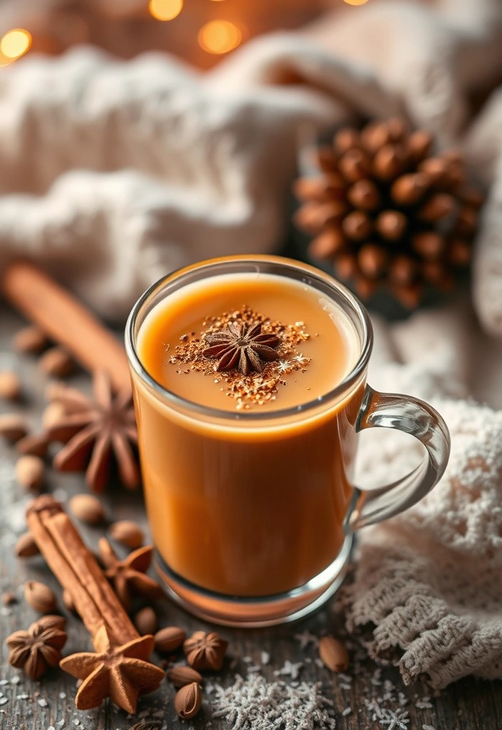 14 Cozy Seasonal Juice Recipes to Warm You Up This Winter - 10. Cozy Chai Spiced Juice