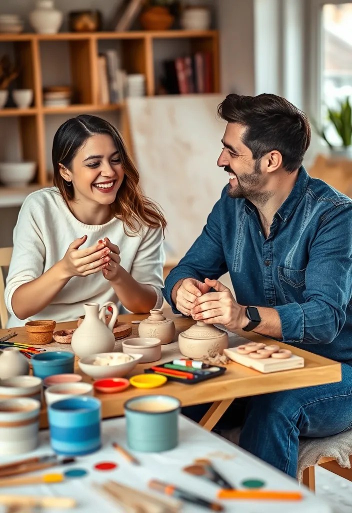 18 Affordable Date Ideas That Will Keep the Romance Alive Without Breaking the Bank. Number 9 is the Best! - 13. Pottery Class at Home