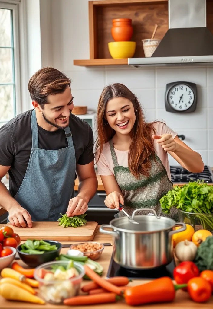 18 Affordable Date Ideas That Will Keep the Romance Alive Without Breaking the Bank. Number 9 is the Best! - 3. Cooking Challenge