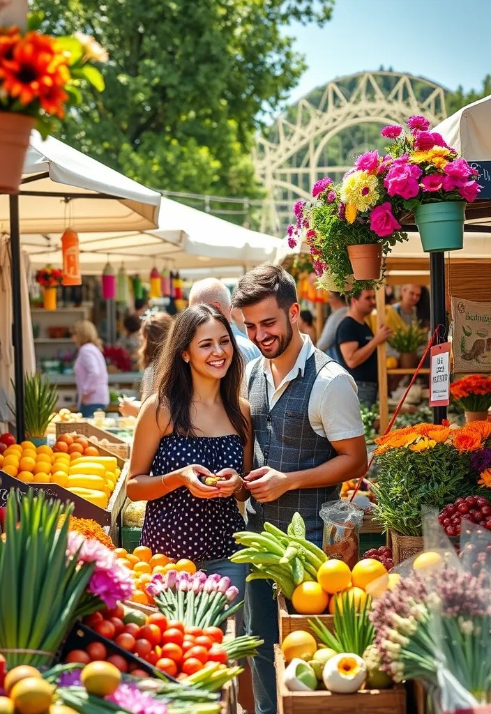 18 Affordable Date Ideas That Will Keep the Romance Alive Without Breaking the Bank. Number 9 is the Best! - 4. Explore Local Markets
