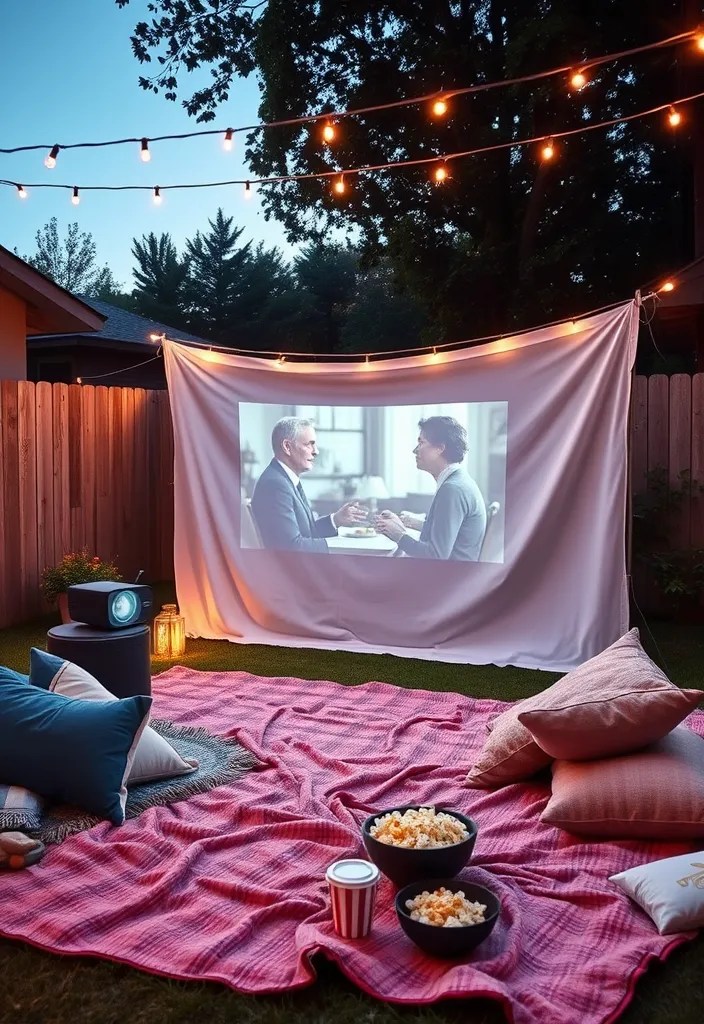 18 Affordable Date Ideas That Will Keep the Romance Alive Without Breaking the Bank. Number 9 is the Best! - 5. Outdoor Movie Night
