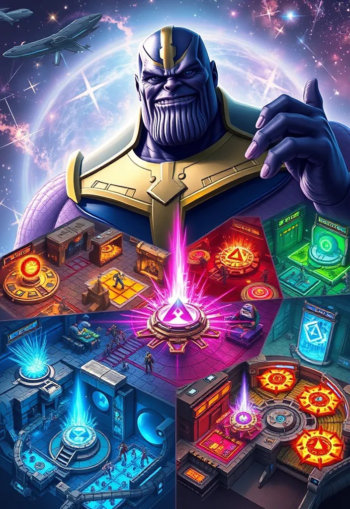 20 Amazing Thanos & Squid Game Mashups That Will Blow Your Mind! Number 15 is Unbelievable! - 2. The Infinity Games