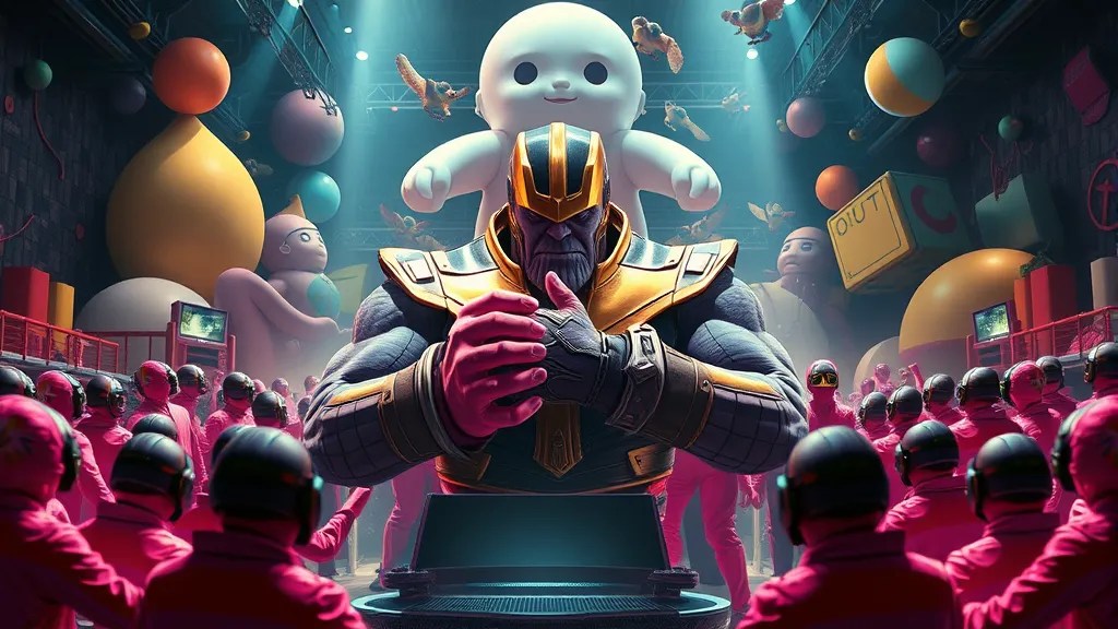 20 Amazing Thanos & Squid Game Mashups That Will Blow Your Mind! Number 15 is Unbelievable!