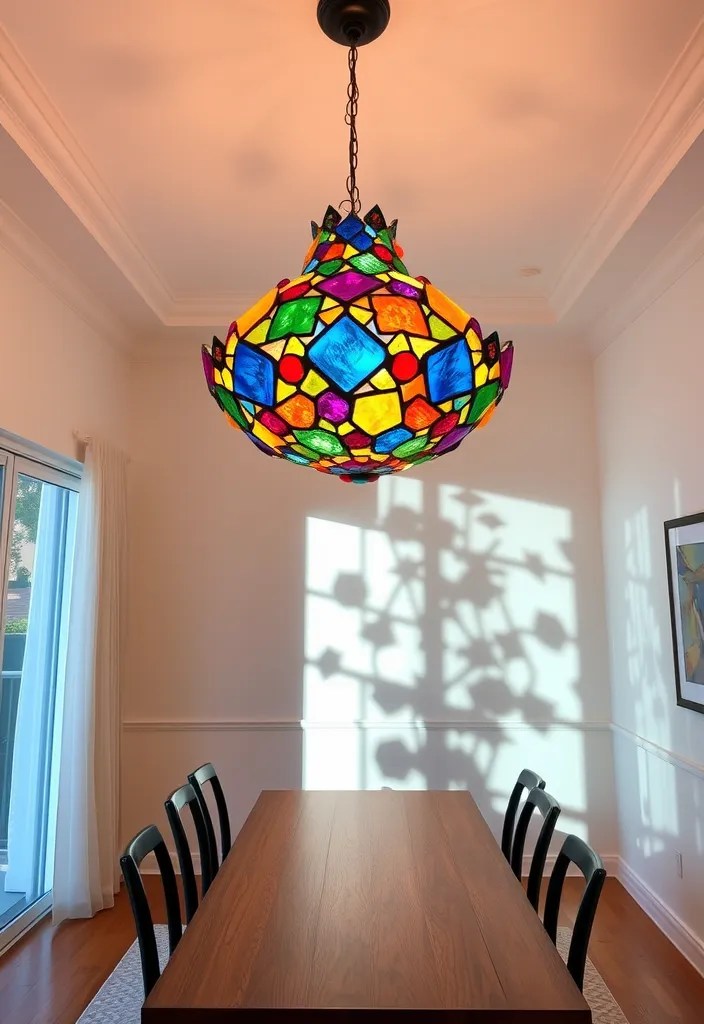 20 Colorful Home Decor Ideas That Will Brighten Up Your Space. Number 11 is a Game Changer! - 11. Statement Lighting Fixtures (You Won't Believe This One!)