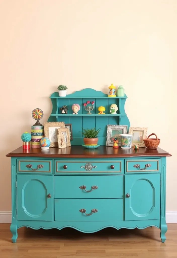 20 Colorful Home Decor Ideas That Will Brighten Up Your Space. Number 11 is a Game Changer! - 4. DIY Painted Furniture