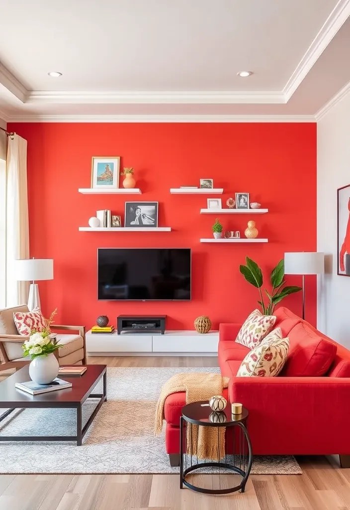 20 Colorful Home Decor Ideas That Will Brighten Up Your Space. Number 11 is a Game Changer! - 9. Colorful Accent Walls