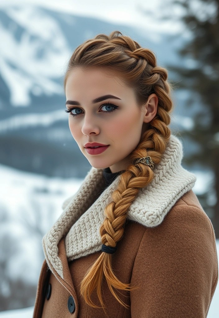 20 Easy Winter Braids You Can Master in Less Than 10 Minutes That You'll Definitely Love - 10. Infinity Braid