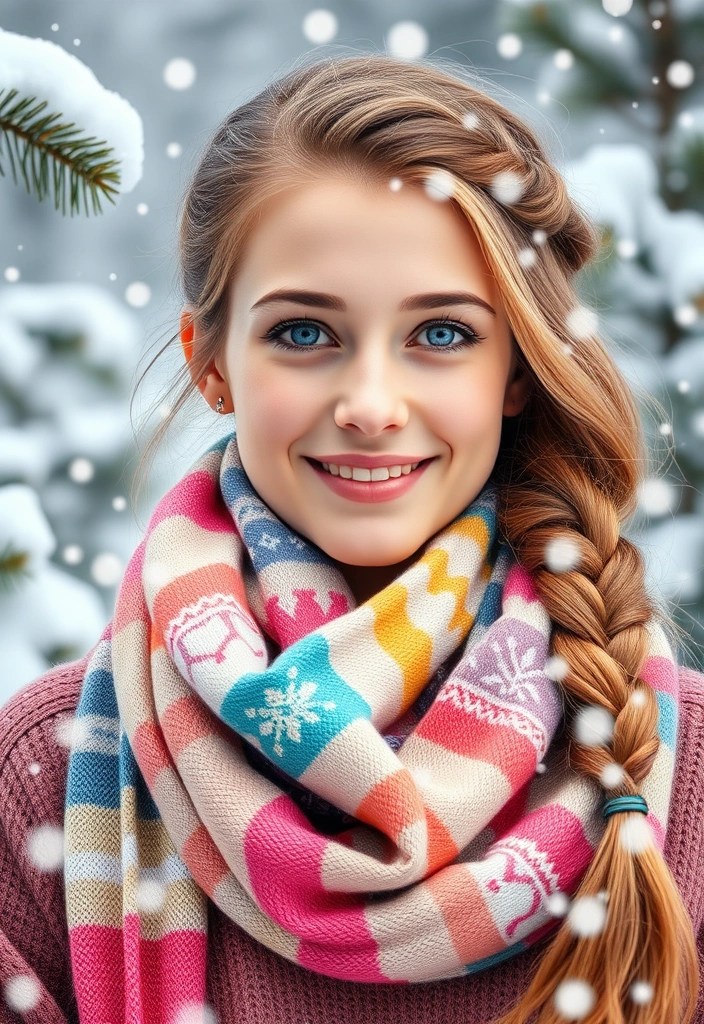 20 Easy Winter Braids You Can Master in Less Than 10 Minutes That You'll Definitely Love - 11. Half-Up Braid