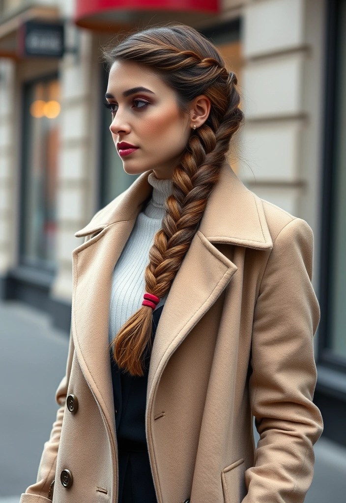 20 Easy Winter Braids You Can Master in Less Than 10 Minutes That You'll Definitely Love - 14. French Braid