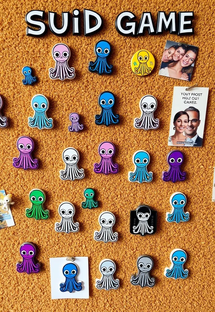 20 Must-Have Squid Game Merchandise Items Every Superfan Needs – Especially Number 15 - 16. Limited Edition Pins
