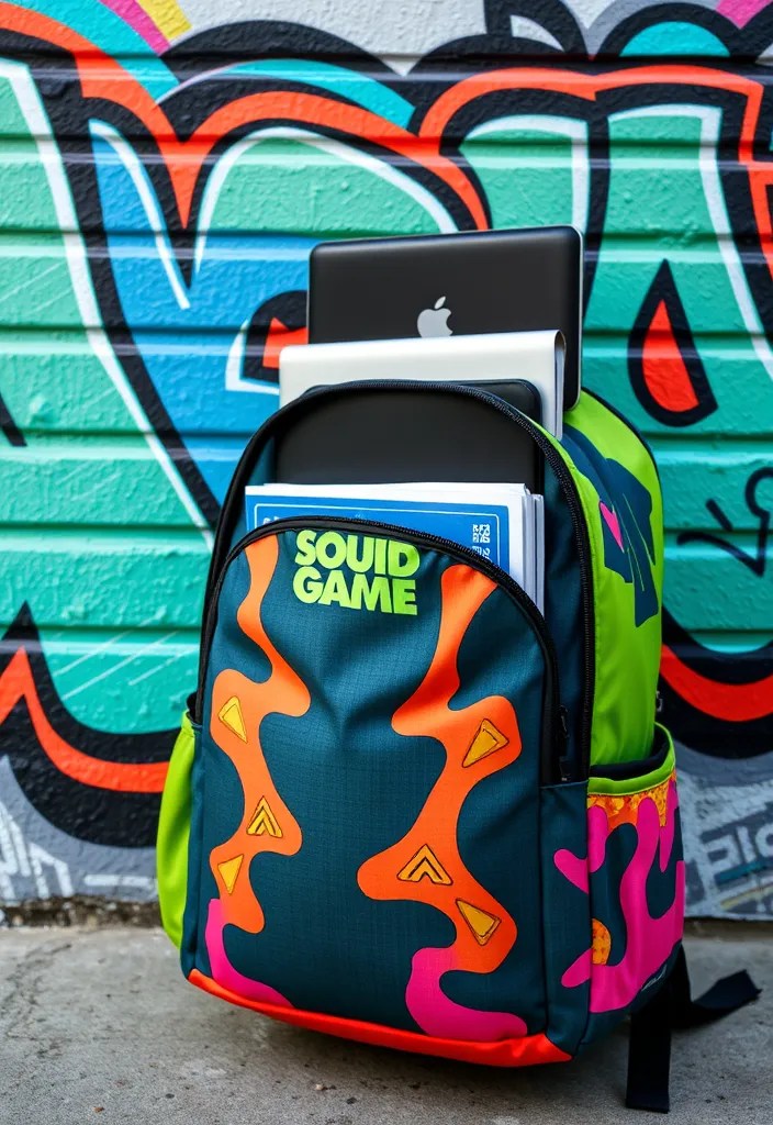 20 Must-Have Squid Game Merchandise Items Every Superfan Needs – Especially Number 15 - 18. Squid Game Backpack