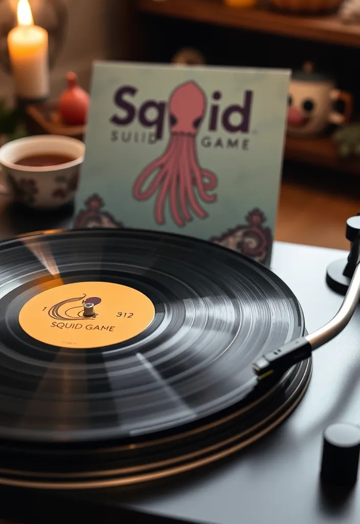 20 Must-Have Squid Game Merchandise Items Every Superfan Needs – Especially Number 15 - 19. Squid Game Vinyl Soundtrack
