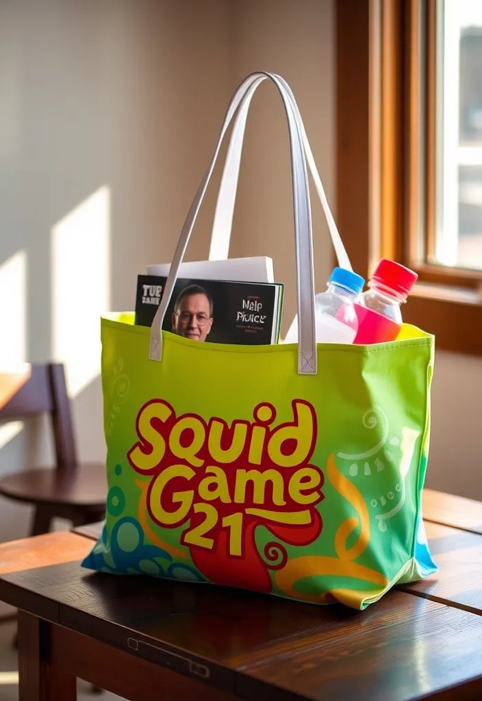 20 Must-Have Squid Game Merchandise Items Every Superfan Needs – Especially Number 15 - 9. Tote Bags