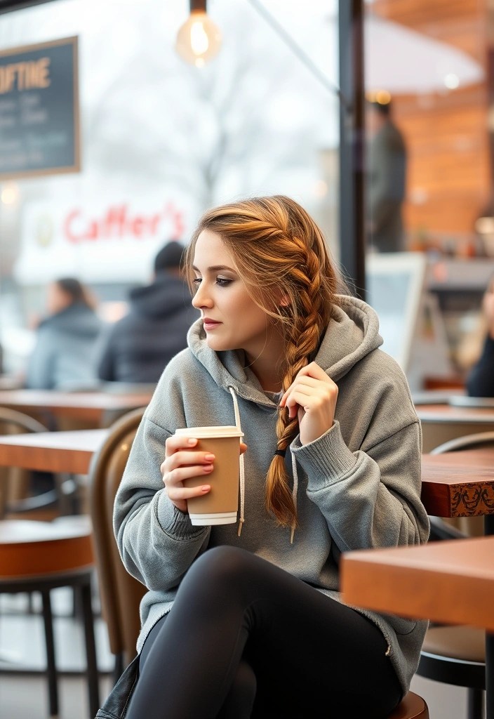 20 Trendy Winter Hair Braids You’ll Want to Rock All Season Long! - 17. Simple Side Braid