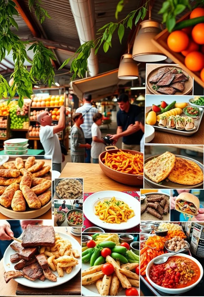 21 Jaw-Dropping City Era Vision Boards That Capture Urban Dreams! - 12. Local Foodie Scene