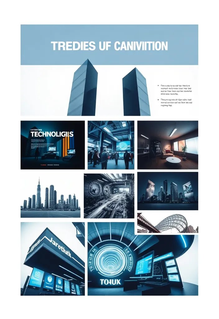 21 Jaw-Dropping City Era Vision Boards That Capture Urban Dreams! - 18. Tech and Innovation