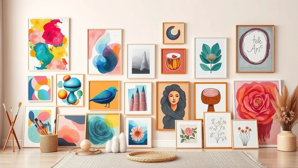 21 Stunning Colorful Wall Art Ideas That Will Impress Your&nbsp;Guests