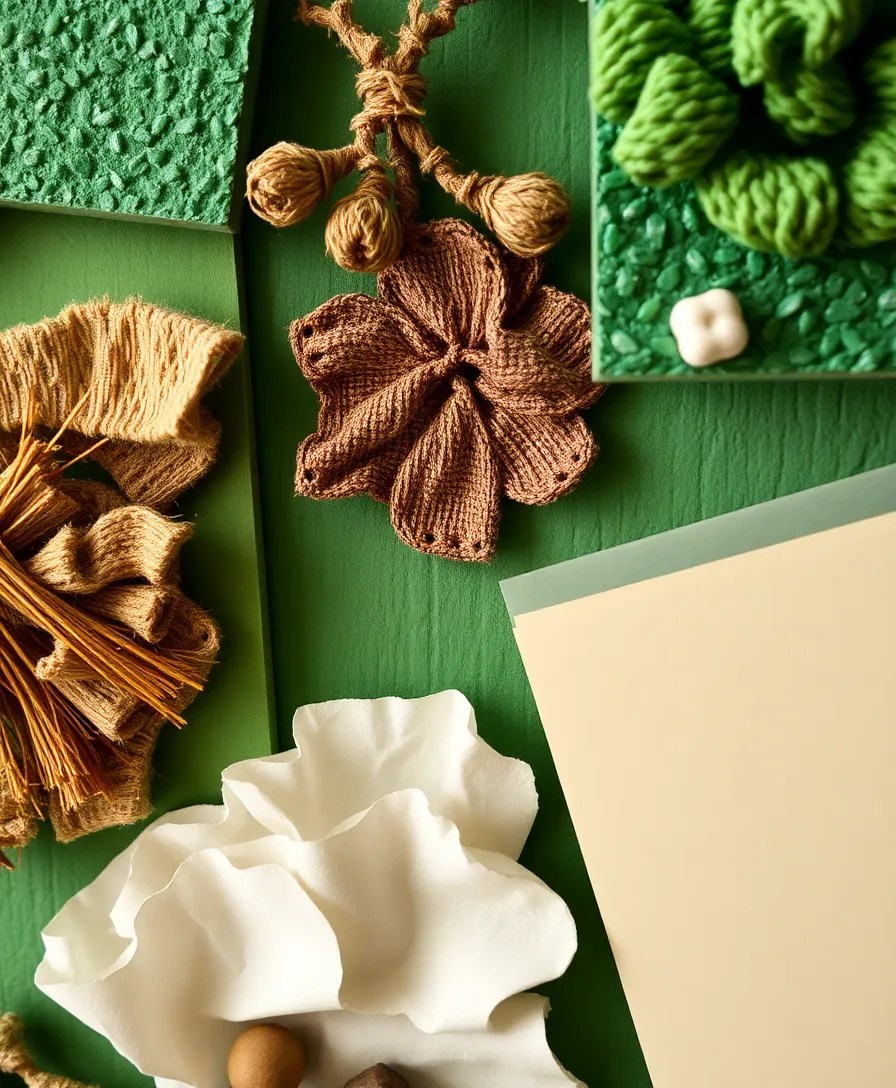 22 Unique Green Boards Wall Art Ideas That Will Make You Go 'Wow!' (#14 Is a Show-Stopper!) - 19. Green Board Art with Textures