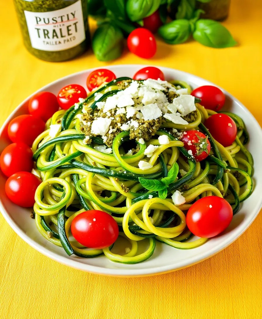 25 30-Minute Weeknight Recipes That Are Perfect for Busy Nights! - 11. Zucchini Noodles with Pesto