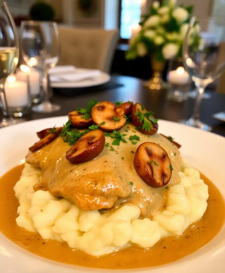 25 30-Minute Weeknight Recipes That Are Perfect for Busy Nights! - 14. Creamy Garlic Mushroom Chicken