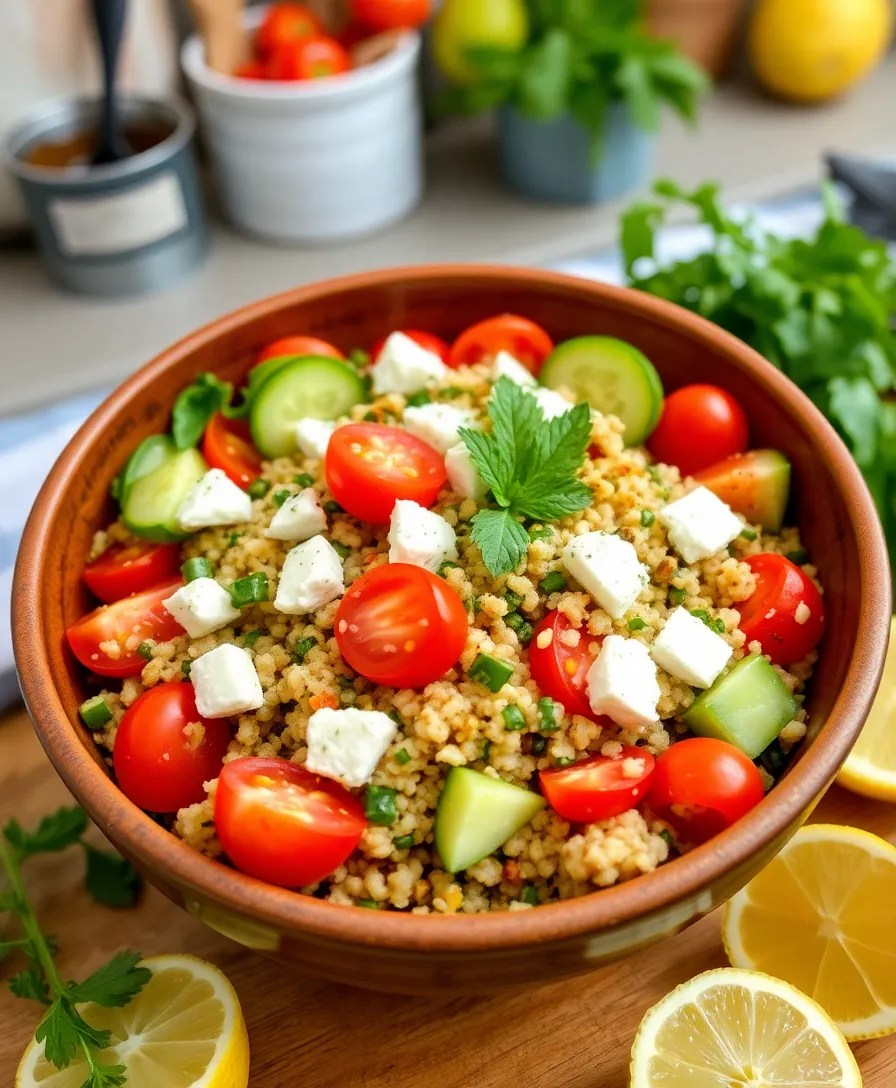 25 30-Minute Weeknight Recipes That Are Perfect for Busy Nights! - 15. Mediterranean Quinoa Bowl
