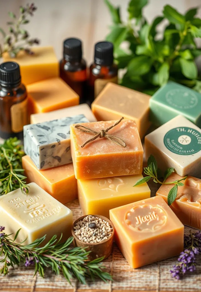 25 DIY Handmade Gifts for Dzień Babci i Dziadka That They'll Cherish Forever! - 14. DIY Natural Soap