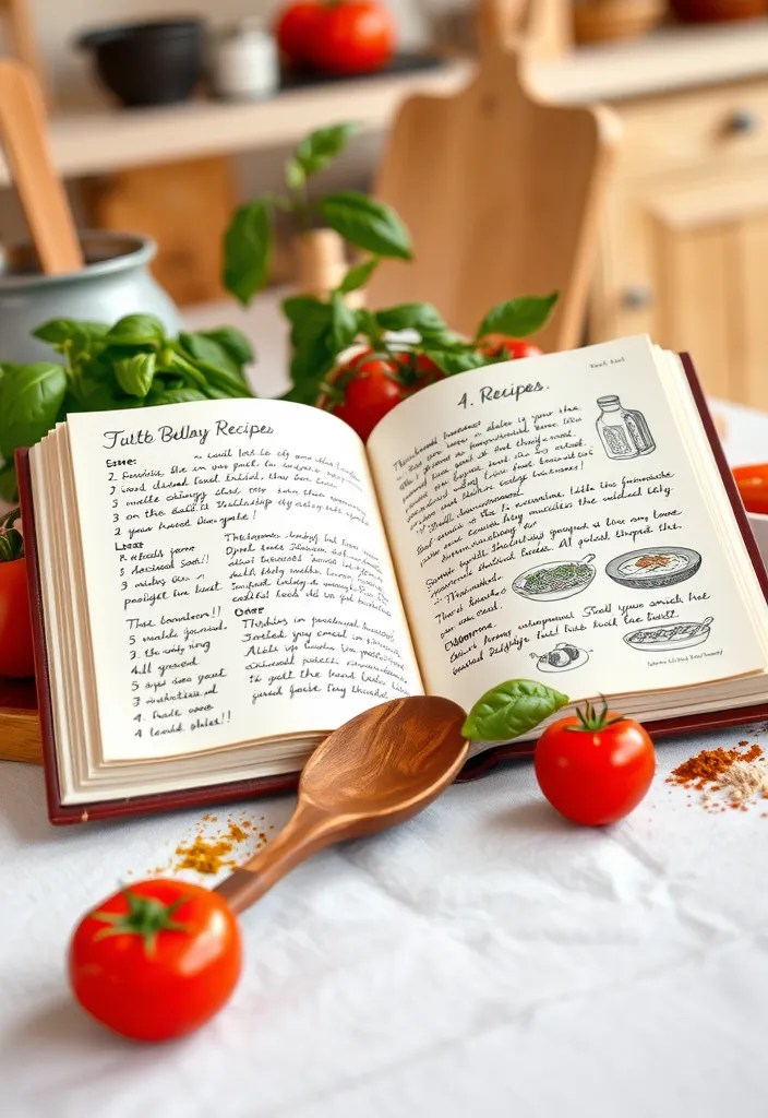 25 DIY Handmade Gifts for Dzień Babci i Dziadka That They'll Cherish Forever! - 2. Handwritten Recipe Book