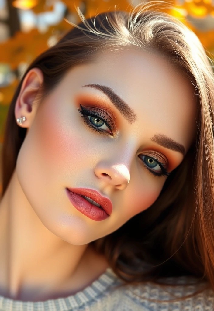 10 Autumn 2024 Makeup Trends That Will Flatter Every Skin Tone (Wait Until You See #5!) - 2. Earthy Tones for Eyes