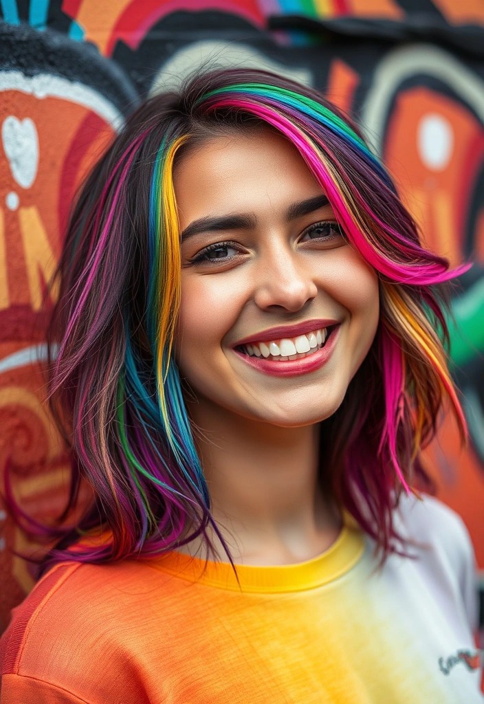10 Incredible Hairstyles Using Everyday Items That Will Transform Your Look Instantly! - 8. DIY Hair Chalk