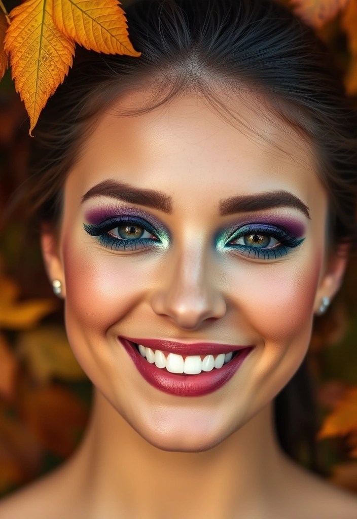 10 Must-Try Autumn 2024 Makeup Trends That Flatter Every Skin Tone! - 1. Jewel-Toned Eyeshadow