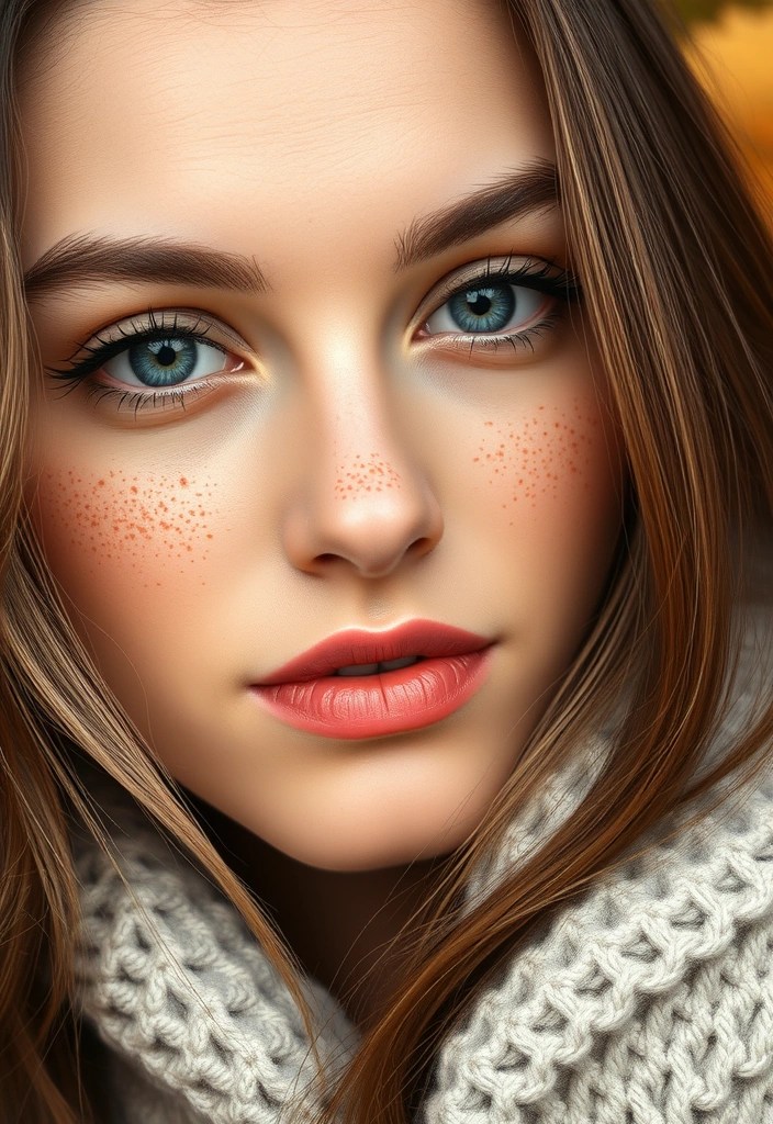 10 Must-Try Autumn 2024 Makeup Trends That Flatter Every Skin Tone! - 9. Subtle Freckles