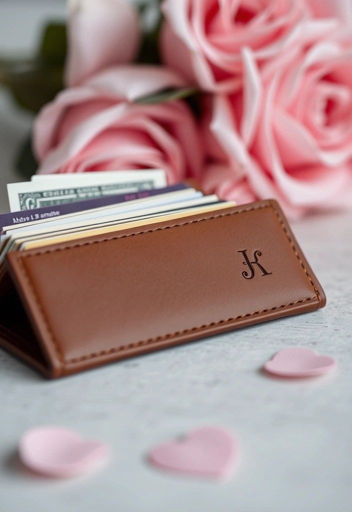 10 Romantic Valentine’s Day Gifts for Him That'll Make His Heart Skip a Beat! - 1. Personalized Leather Wallet
