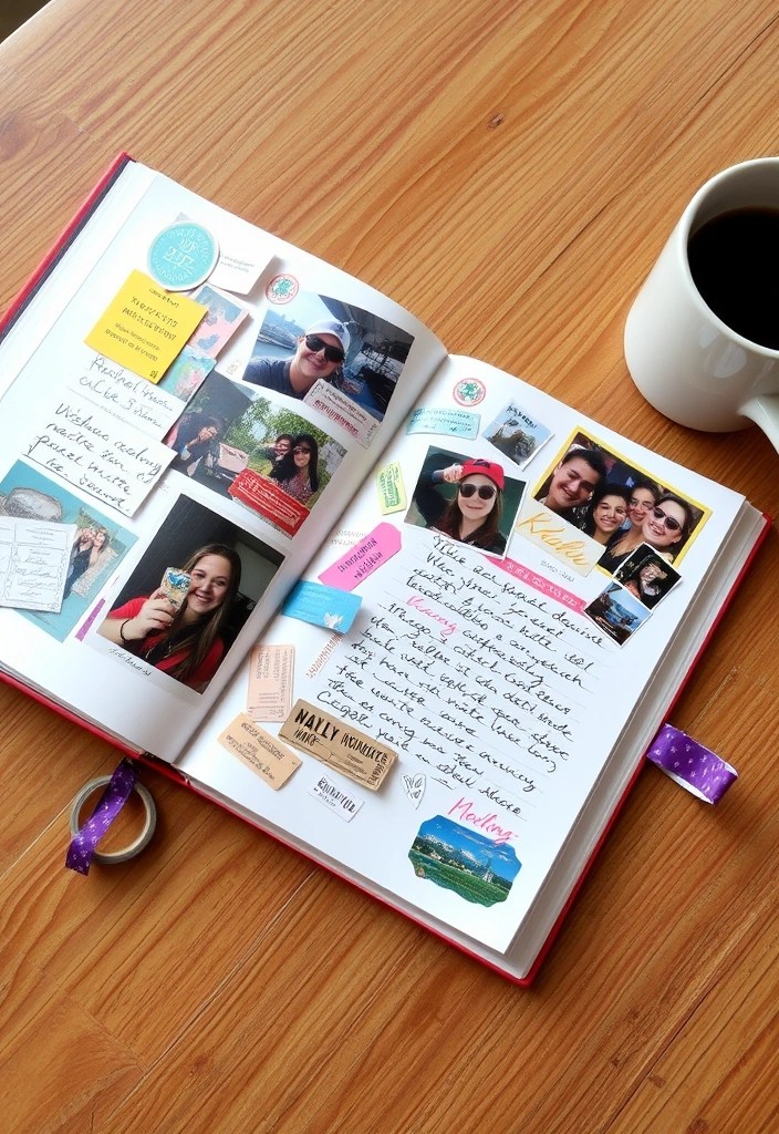 10 Romantic Valentine’s Day Gifts for Him That'll Make His Heart Skip a Beat! - 6. Adventure Scrapbook