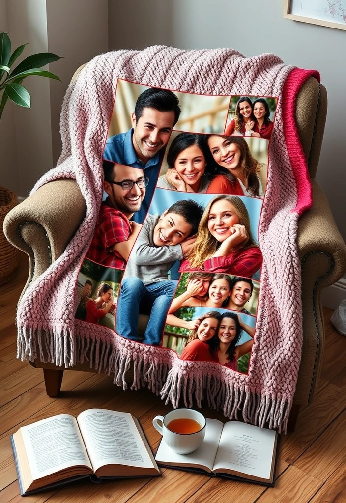 10 Romantic Valentine’s Day Gifts for Him That'll Make His Heart Skip a Beat! - 7. Personalized Photo Blanket