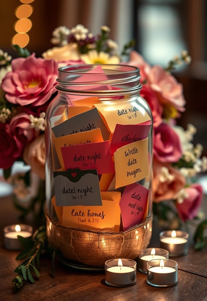 10 Romantic Valentine’s Day Gifts for Him That'll Make His Heart Skip a Beat! - 8. Romantic Date Night Jar