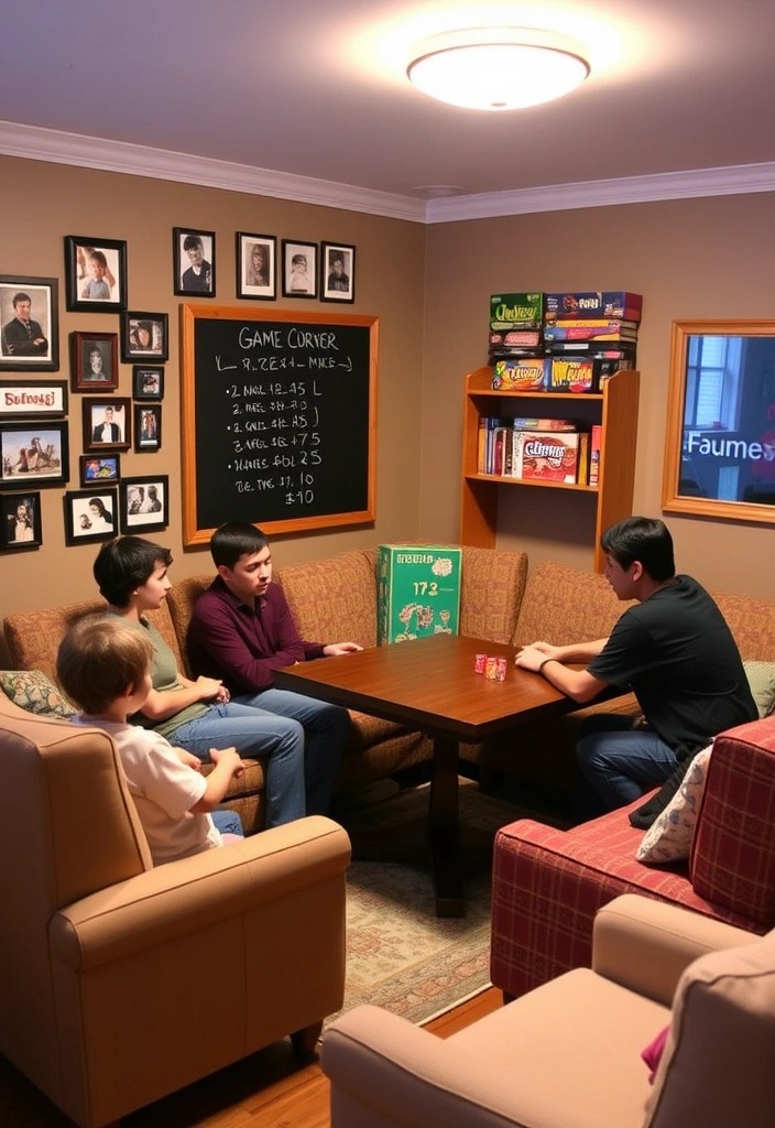 12 DIY Cozy Corner Projects to Transform Your Home into a Snug Retreat! - 9. The Family Game Corner