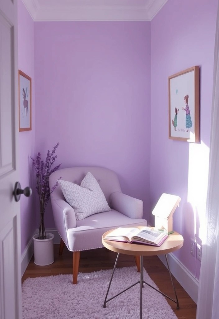 15 Cozy Color Palettes That'll Make Your Home Feel Like a Warm Hug! (Don't Miss #3!) - 15. Whimsical Lavender: Dreamy Comfort
