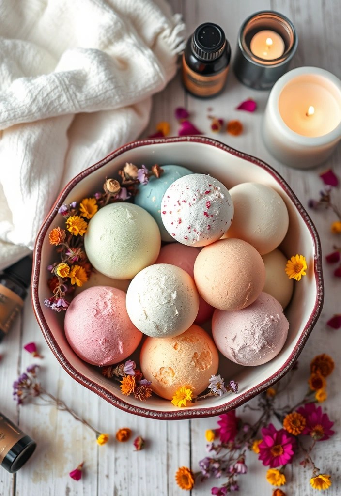 15 Handmade Gifts That Will Melt Your Valentine’s Heart (You Won't Believe #8!) - 12. DIY Bath Bombs